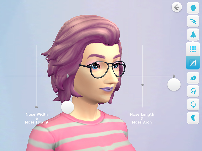 Characters like my first sim, Deadsim Walking, can be modified at any time.